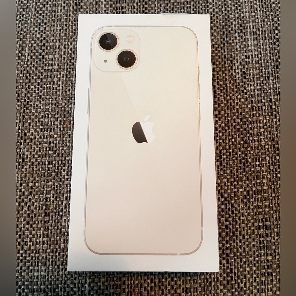Iphone 13 Box with Apple sticker and Sim card tool, Apple iPhone 13 Box